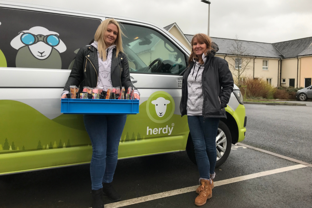 Hug in a Mug; Herdy donates 400 mugs to those experiencing loneliness in Kendal