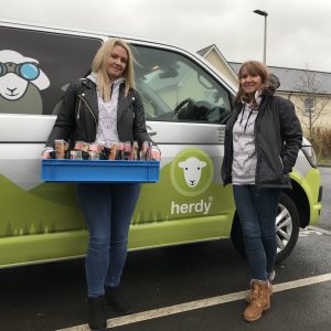Hug in a Mug; Herdy donates 400 mugs to those experiencing loneliness in Kendal