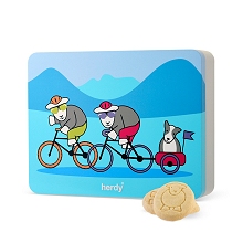 Herdy Shortbread Cycler Tin