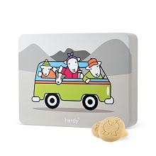 Herdy Shortbread Campervan Tin