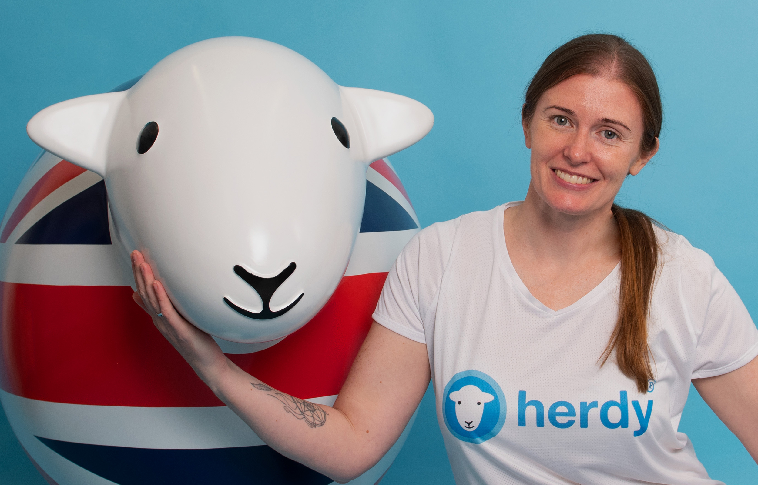 Maria Marathon Runner and Herdy