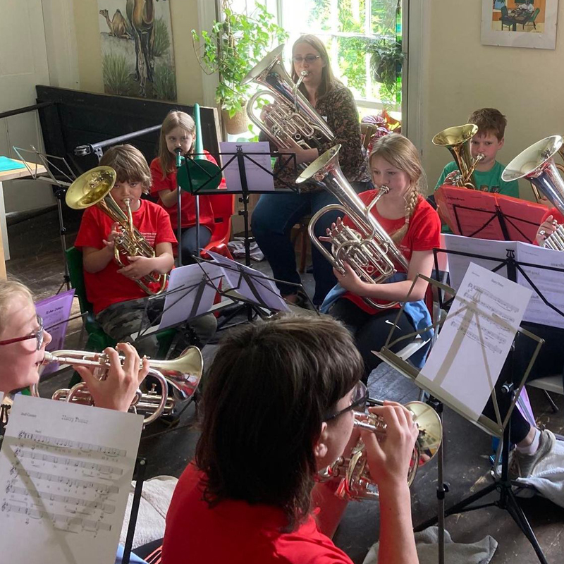 Grass Brass 3 Grasmere Brass Band