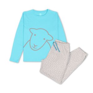 Herdy 'Hello' Pyjamas in Blue