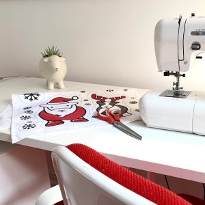 Herdy Cut and Sew Christmas Tea Towel