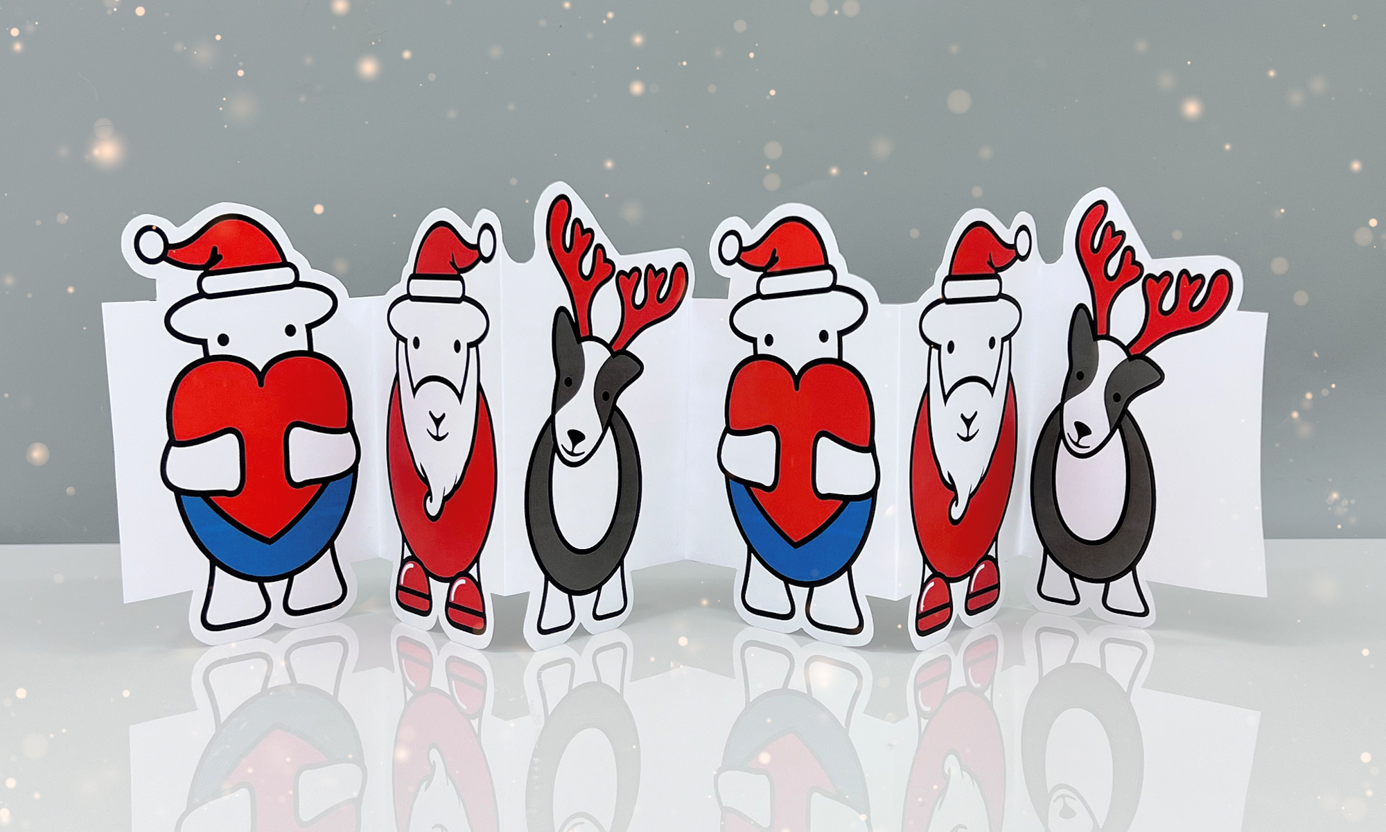 garland banner Herdy Freebies, Downloadable Christmas Garland