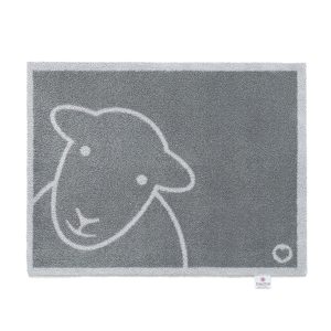 Herdy Hug Rug 'Hello Grey' Doormat