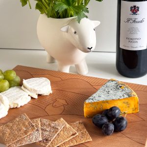 Herdy Line Chopping Board | Cheese and Wine