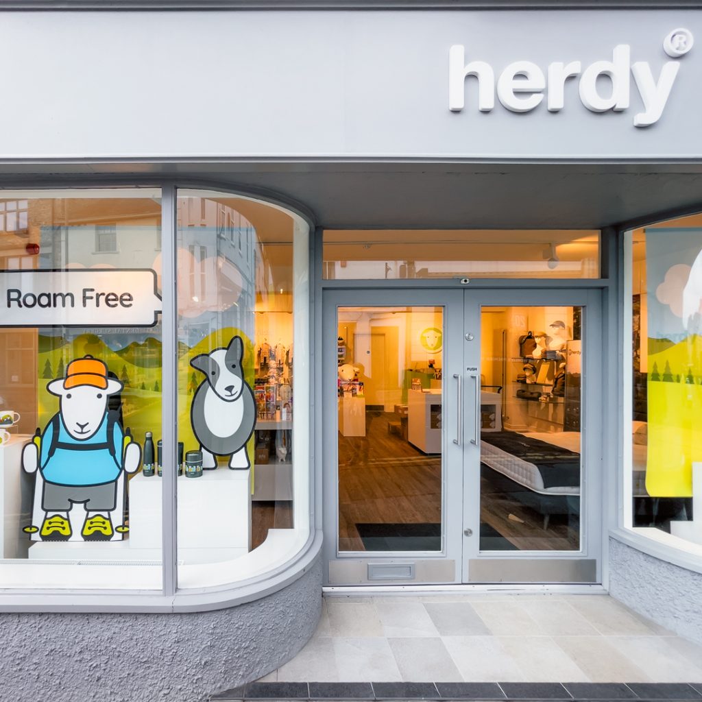 Herdy Kendal, store front