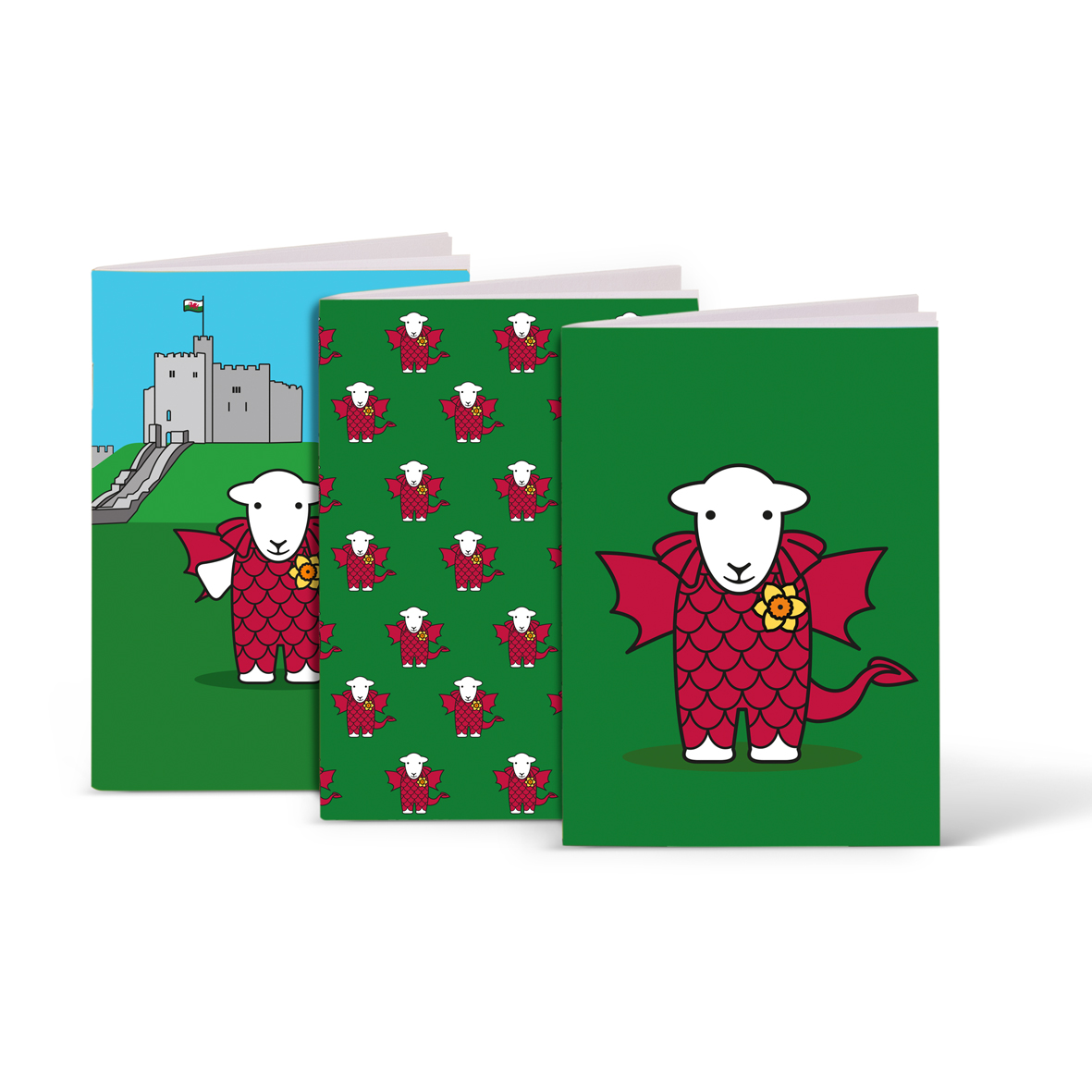 Welsh Herdy A6 Notebooks
