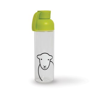 Herdy 'Hello' Water Bottle - Green