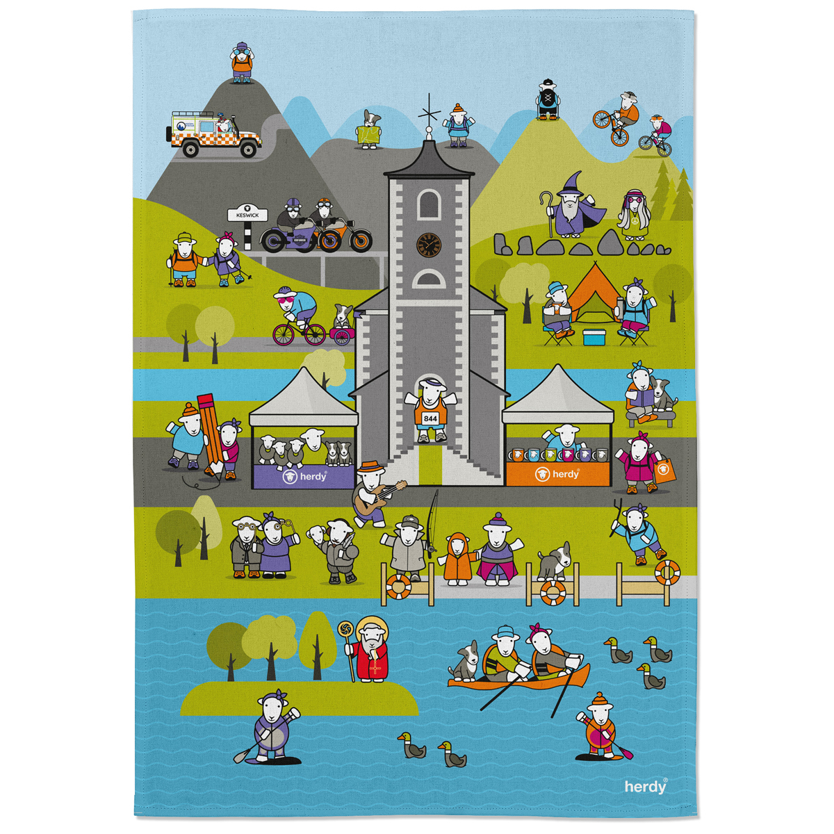 Keswick Tea Towel